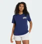 Футболка женская Adidas Collegiate Graphic Blue JV8546