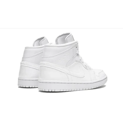Кроссовки женские Air Jordan Wmns 1 Mid White BQ6472-111