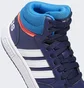 Кроссовки детские Adidas Hoops Mid Shoes Blue/White Gw0400
