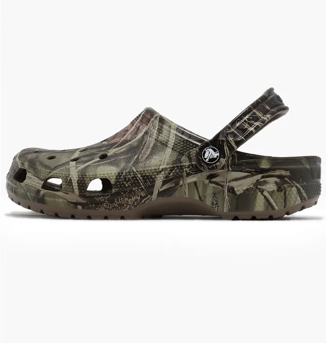 Тапочки унісекс Crocs Classic Clog Camo 12132-260