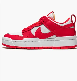 Кроссовки женские Nike Dunk Low Disrupt White/Red CK6654-601