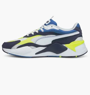 Кроссовки мужские Puma Rs-X³ Twill Airmesh White/Blue 36884501