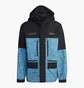 Куртка чоловіча Adidas Adventure Winter Allover Print Gore-Tex Jacket Light Blue/Black Hk5019