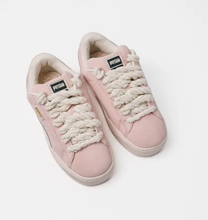 Кросівки унісекс Puma Suede Xl Rope Sneakers Beige 398708-02