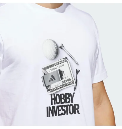 Футболка чоловіча Adidas Golf Culture Graphic White JJ4197