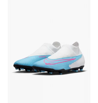 Бутсы унисекс Nike Phantom Gx Club Dynamic Fit Mg Light Blue/White Dd9482-446