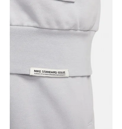 Худи мужское Nike Standard Issue Dri-Fit Pullover Hoodie Grey FN2702-012