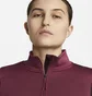 Кофта жіноча Nike 1/4 Therma-Fit Adv City Ready Bordo DV9807-653