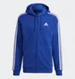 Толстовка мужская Adidas Essentials Fleece 3-Stripes Full-Zip Hoodie Blue H12181