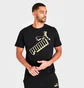 Футболка мужская Puma Essentials+ Big Metallic Logo T-Shirt Black 849866-01