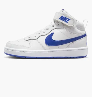 Кроссовки детские Nike Court Borough Mid 2 White CD7782-113