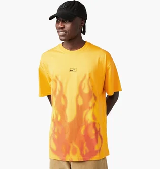 Футболка мужская Nike Flame Swoosh Orange HJ0766-739