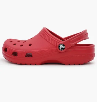 Тапочки унисекс Crocs Classic Clog Red 10001-6En