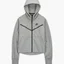 Толстовка женская Nike Nsw Tech Fleece Windrunner Hoodie Full-Zip Grey Cw4298-063