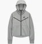 Толстовка жіноча Nike Nsw Tech Fleece Windrunner Hoodie Full-Zip Grey CW4298-063