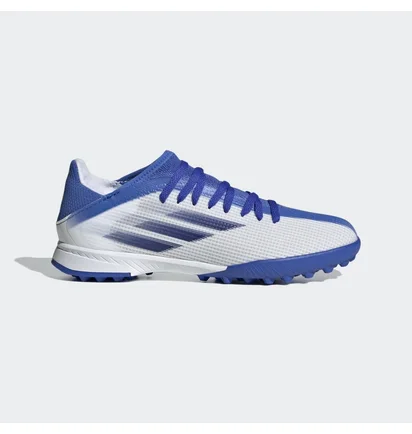 Сороконіжки дитячі Adidas X Speedflow.3 Turf Shoes White/Blue Gw7514