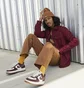 Кросівки чоловічі Nike Air Force 1 07 Lv8 Se Varsity Casual Shoes Bordo/White Dq7659-102
