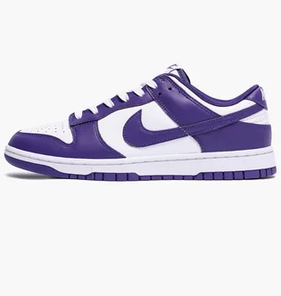 Кроссовки мужские Nike Dunk Low Retro Violet/White DD1391-104