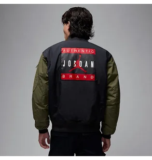 Бомбер мужской Air Jordan Renegade Black/Green HQ2664-045