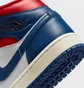 Кроссовки женские Air Jordan 1 Mid Blue/White BQ6472-146