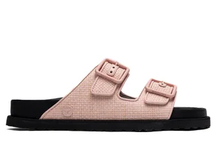 Тапочки унісекс BIRKENSTOCK Arizona Raffia Luxe 1774 Pink 1028842