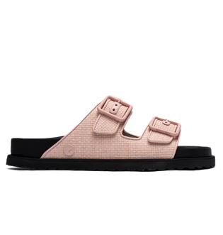 Тапочки унісекс BIRKENSTOCK Arizona Raffia Luxe 1774 Pink 1028842