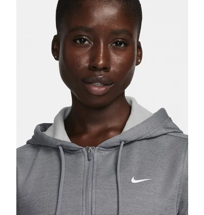 Толстовка жіноча Nike Therma-Fit One Full-Zip Hoodie Grey FB5216-091