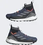 Кроссовки мужские Adidas Terrex Free Hiker Hiking Shoes 2.0 Blue Hq8396
