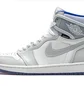 Кроссовки мужские Air Jordan 1 High Zoom White/Grey CK6637-104