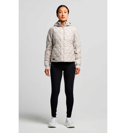 Куртка жіноча Saucony Hurricane Insulated Jacket Beige SAW800455-DV