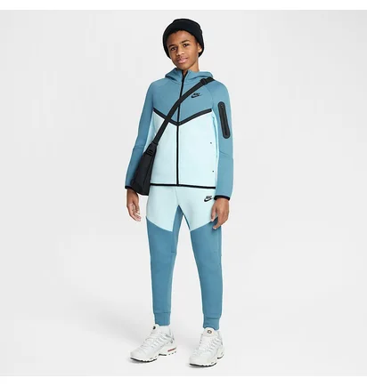 Штаны детские Adidas Tech Fleece Light Blue/Turquoise HV5869-006