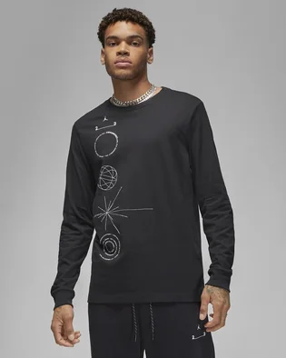 Лонгслив мужской Air Jordan Engineered Long-Sleeve Black Dq7370-010