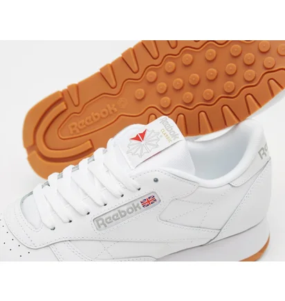 Кроссовки мужские Reebok Classic Leather White 100008491