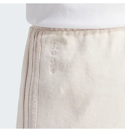 Шорти чоловічі Adidas All Szn French Terry 3-Stripes Garment-Wash Shorts Beige IR5258