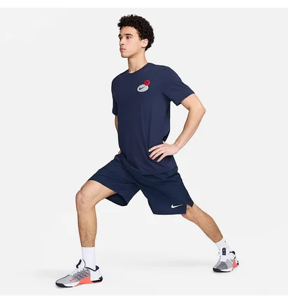 Футболка мужская Nike Dri-Fit Fitness T-Shirt Blue FV8366-451