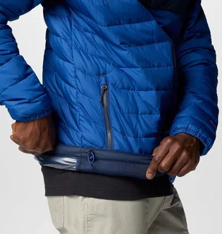 Куртка чоловіча Columbia Powder Lite Ii Blue WO7155-433