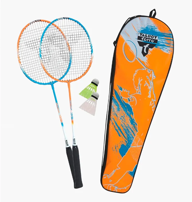 Набір для бадмінтону Talbot torro 2-Attacker Light Blue/Orange 449411