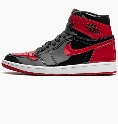 Кроссовки мужские Air Jordan 1 Retro High Og Black/Red 555088-063