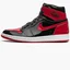 Кроссовки мужские Air Jordan 1 Retro High Og Black/Red 555088-063