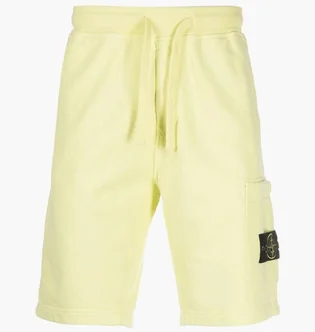 Шорти унісекс Stone Island Crewneck Yellow 771562020-V0031