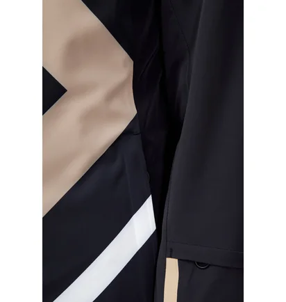 Куртка жіноча Cmp Jacket Zip Hood Black/Beige 32W0256-04Um