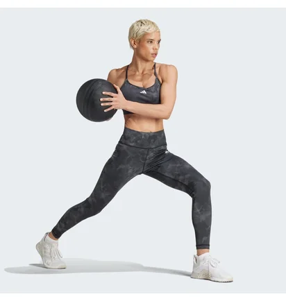 Легінси жіночі Adidas Train Essentials Aop Flower Tie-Dye Leggings Black IN4295
