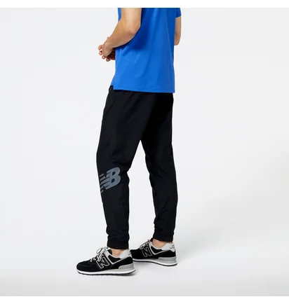 Штаны мужские New Balance Tenacity Woven Pant Black MP31011BK