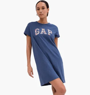 Плаття жіноче Gap V-Ss Me Logo Blue 554693-02