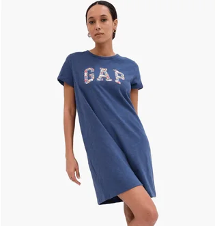 Плаття жіноче Gap V-Ss Me Logo Blue 554693-02