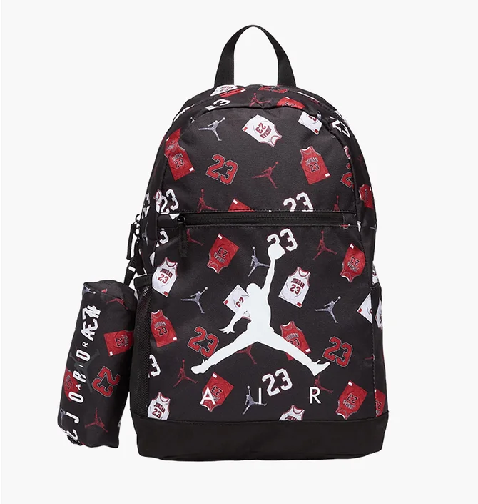 Рюкзак дитячий Air Jordan With Pencil Case Black/Multi 9B0503-W0G