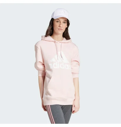 Худі жіноче Adidas Essentials Big Logo Regular Fleece Hoodie Beige IY4310