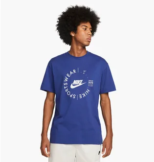 Футболка чоловіча Nike Sportswear Blue Fd1182-455