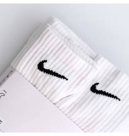 Носки унисекс Nike Everyday Cushion Crew (6 пар, утепленные) Socks White SX7666-1000