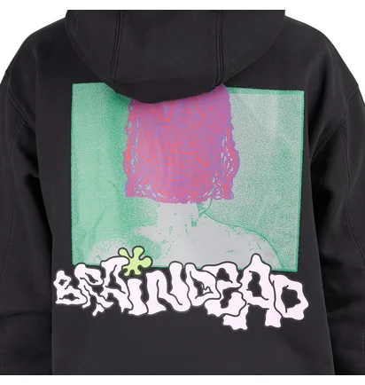 Худі чоловіче Brain Dead Throwing Hands Black BDF21T09001948
